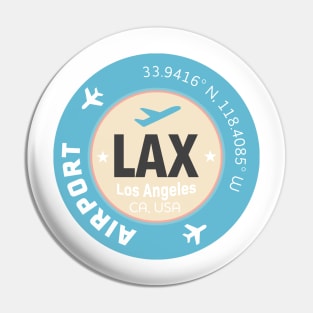 Los Angeles sticker Pin