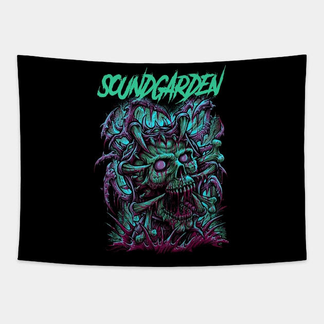 SOUND GARDEN BAND Tapestry by Pastel Dream Nostalgia