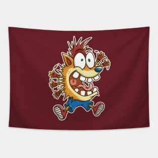 SCREAMING BANDICOOT Tapestry