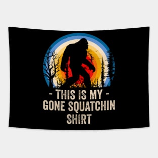 Gone Squatchin Squatch Sasquatch Lover Tapestry