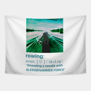 Rowing - dictionary definition Tapestry