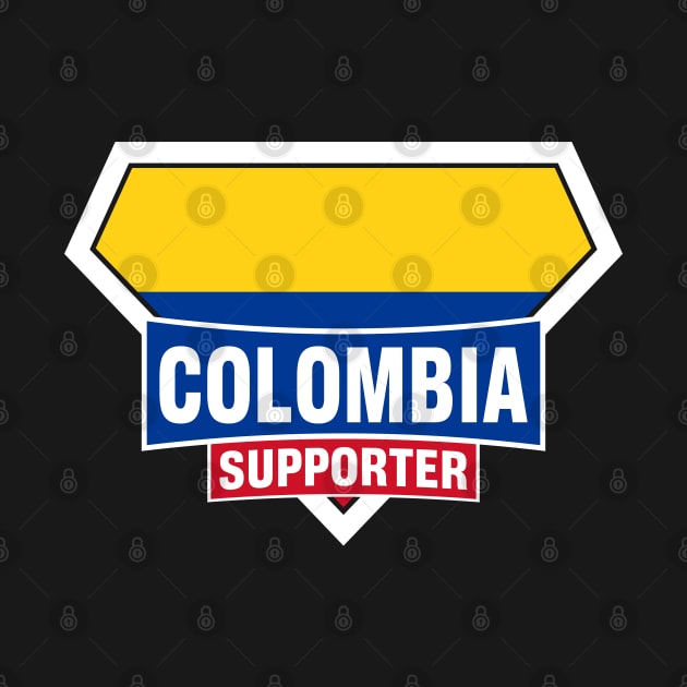 Colombia Super Flag Supporter by ASUPERSTORE