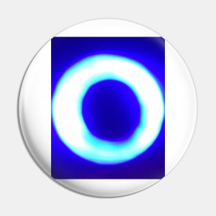 Zeros (Blue Rings) Pin