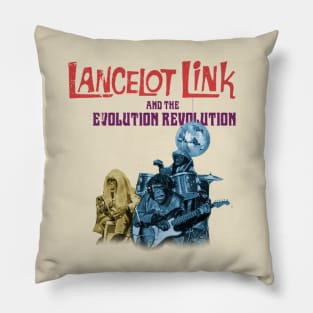 Lancelot Link and the Evolution Revolution Pillow