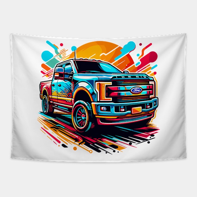 Ford F250 Tapestry by Vehicles-Art