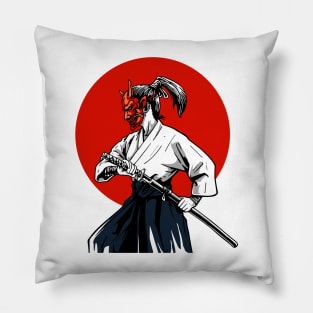 Blue Eye Samurai Pillow