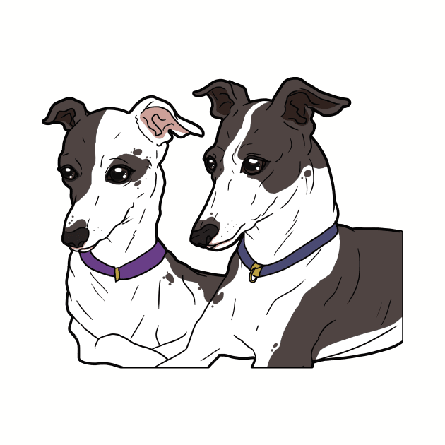 Italian Greyhounds by Geekybat