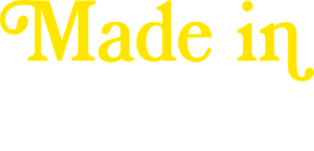 MADE IN NYC - New York City Typography Pride Kids T-Shirt by DankFutura