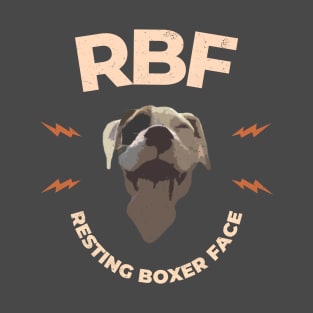 Resting Boxer Face T-Shirt