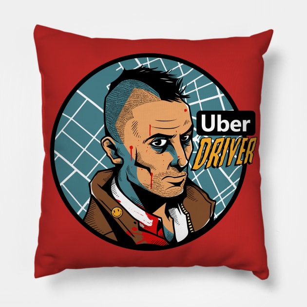 Uber Driver Pillow by Camelo