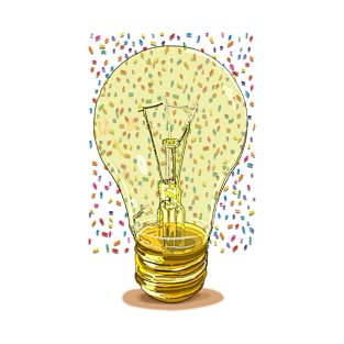 Lightbulb & sprinkles T-Shirt