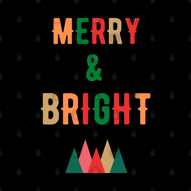 Merry & Bright ✨ Merry Christmas by Pop Cult Store