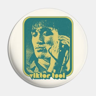 Viktor Tsoi  - Kино́ - Retro 1980s Fan Design Pin
