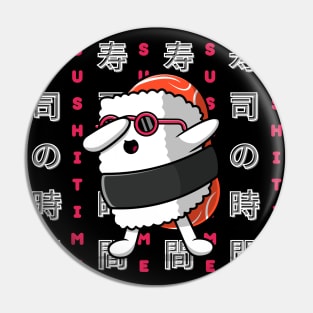 Cute Kawaii sushi time Pin