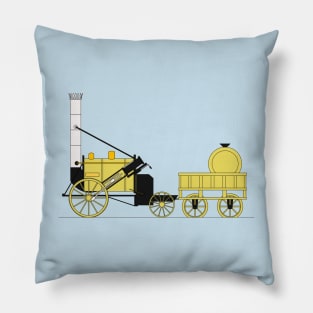 Stephenson's Rocket Print Pillow