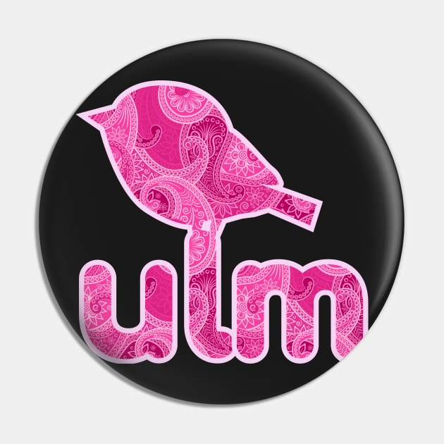 Ulmer Spatz Pin by dave-ulmrolls