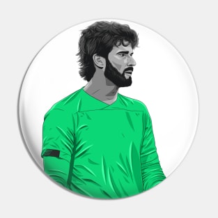 Alisson Becker LFC Pin