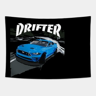 Drifter - Drift Mustang Grabber Blue RTR Tapestry