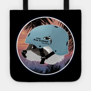 Raccon surfer Tote