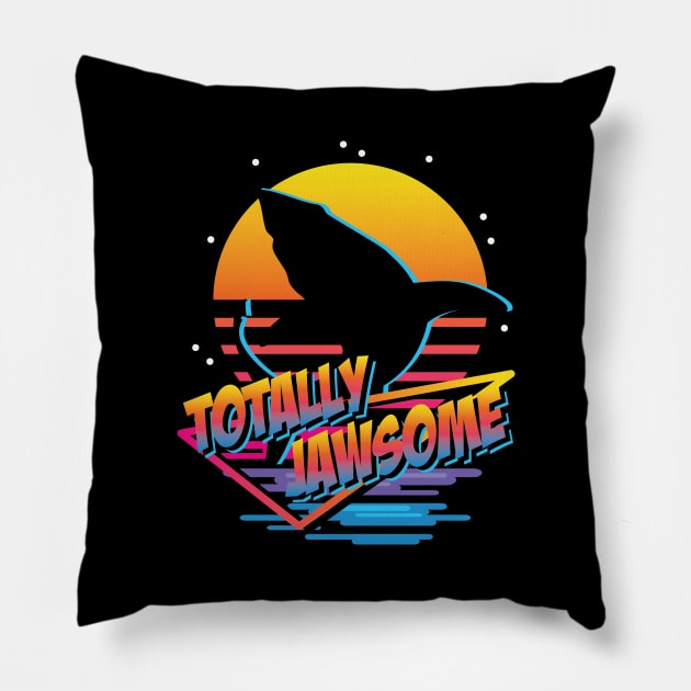 Totally Jawsome Pillow by jrberger