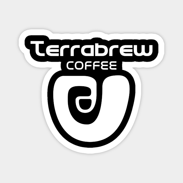 Terrabrew Coffee White - Starfield Magnet by ArcaNexus