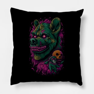 Creepy Zombie Dog Pillow