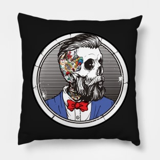 Skull Barber Pillow