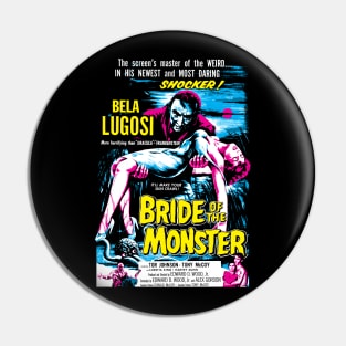 Bride Of The Monster poster Pin