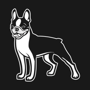 Graphic Boston Terrier T-Shirt