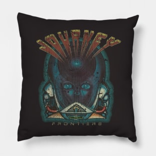 Frontiers Traveler 1983 Pillow