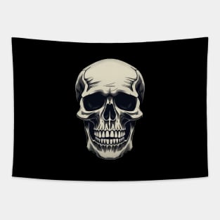 Human Skull Tapestry