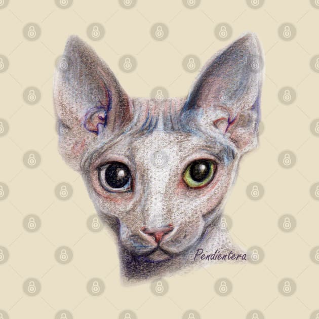 Sphinx cat by Pendientera