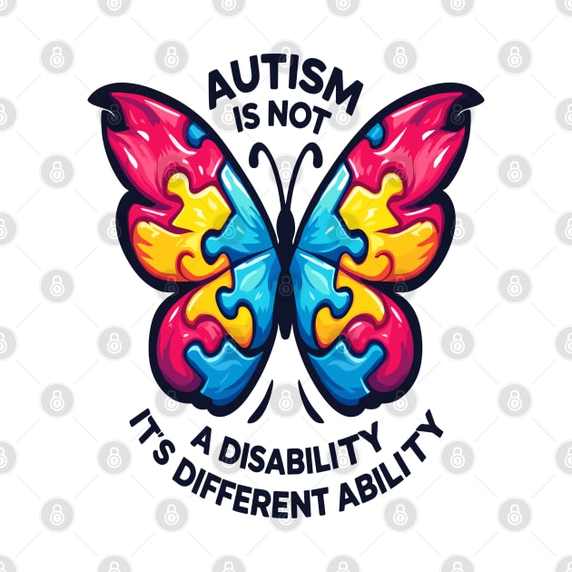 Autism's Colorful Wings: Mind Body Balance by maknatess