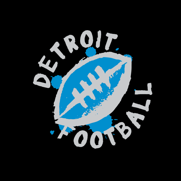 Detroit Football 02 by Very Simple Graph