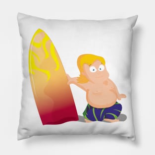 Surfer Dude Pillow