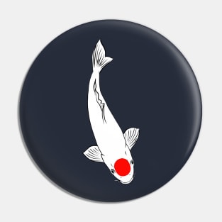 Koi Carp Tancho Pin