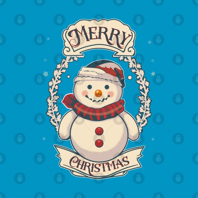 Merry Christmas Snowman by Elijah101