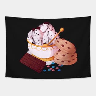 Chocolate Snacks Tapestry