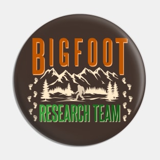 Bigfoot Research Team Pin