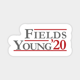 Fields & Young For President Magnet