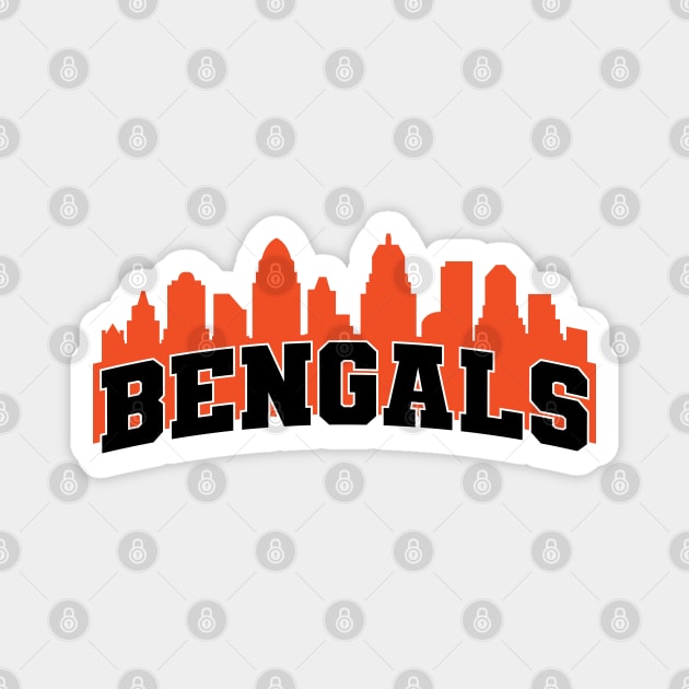 Bengals Magnet by Nagorniak