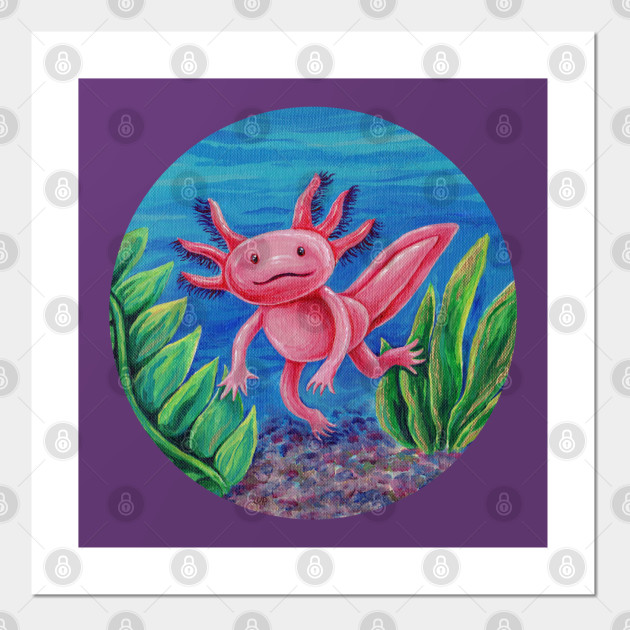 Axolotl Just Vibin Axolotl Posters And Art Prints Teepublic Axolotl Just Vibin Axolotl Posters And Art Prints Teepublic