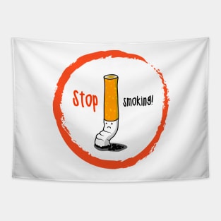 Stop Smoking! Tapestry