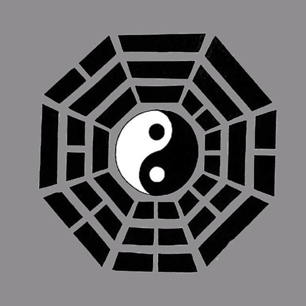 Pakua - Yin Yang and Eight Trigrams (Black) by taichi37