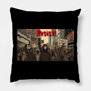 Resist - Design 1 Pillow