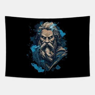 Zeus the Greek God, King of Gods Tapestry