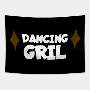 Dancing girl Tapestry