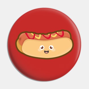 Kawaii Hotdog Pin