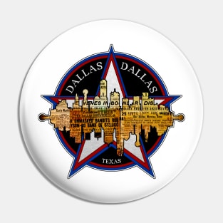 Dallas Texas Pin