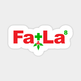 "Fa La" Equation Magnet